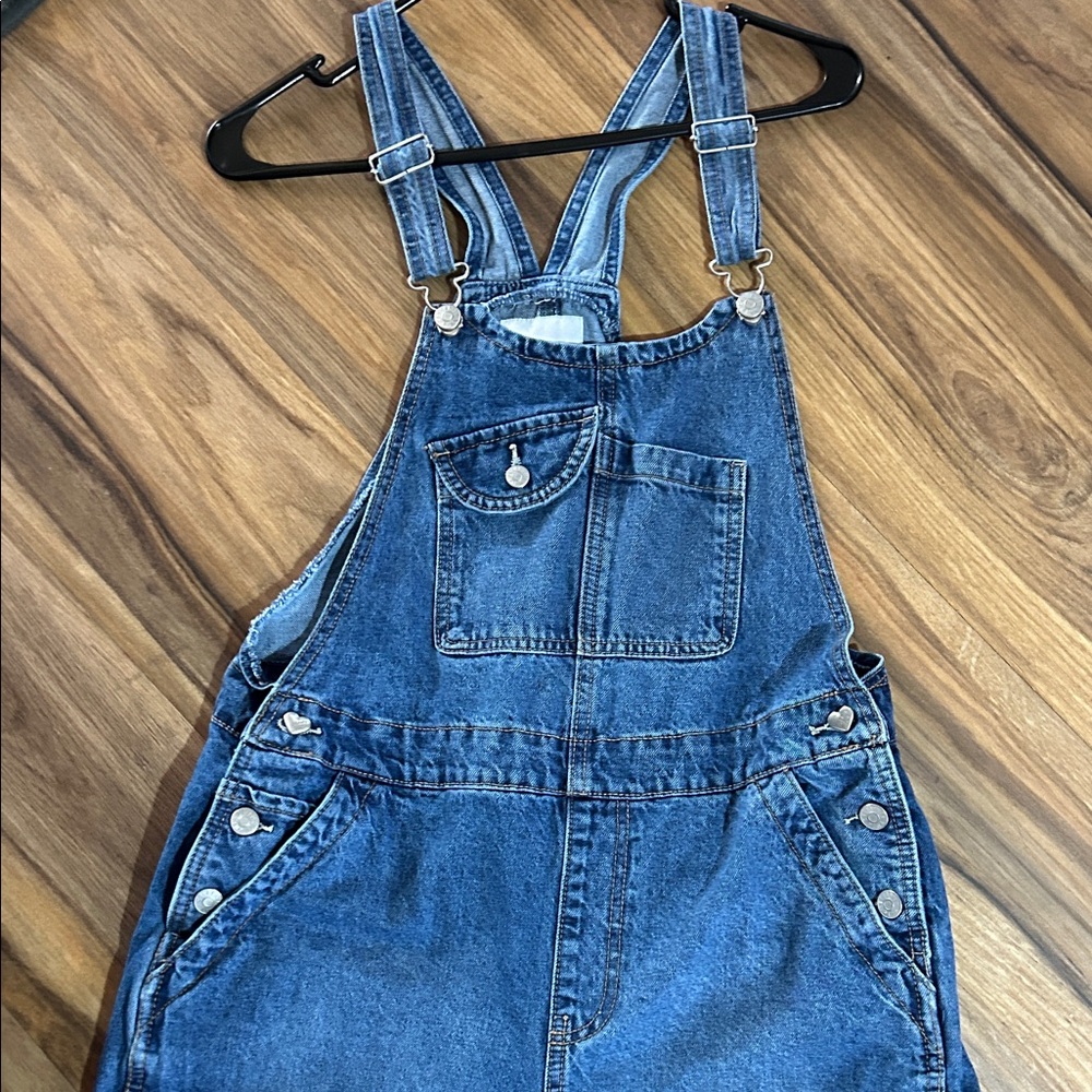 Celebrity Pink Women's Denim Blue Overalls - Picture 2 of 6